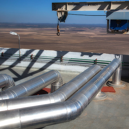 Sky Hook at Abengoa Solar