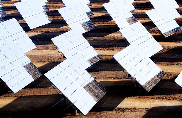 Mirror Reflections at Abengoa Solar