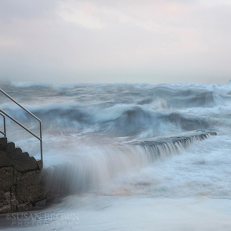 Lively Sea at Dawlish