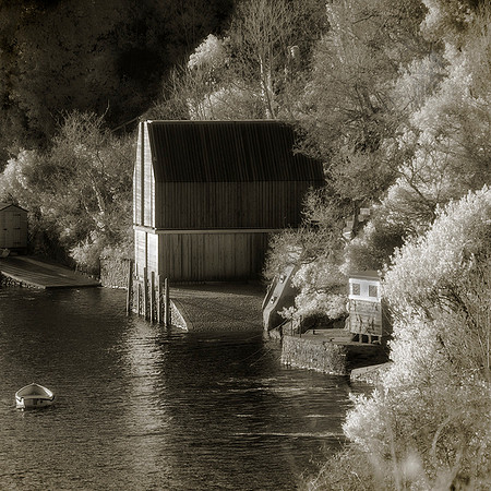 Boathouse on Yealm